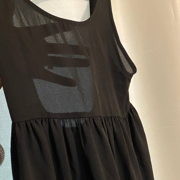 Toni Sheer Black Summer Dress - Picture 4 of 4